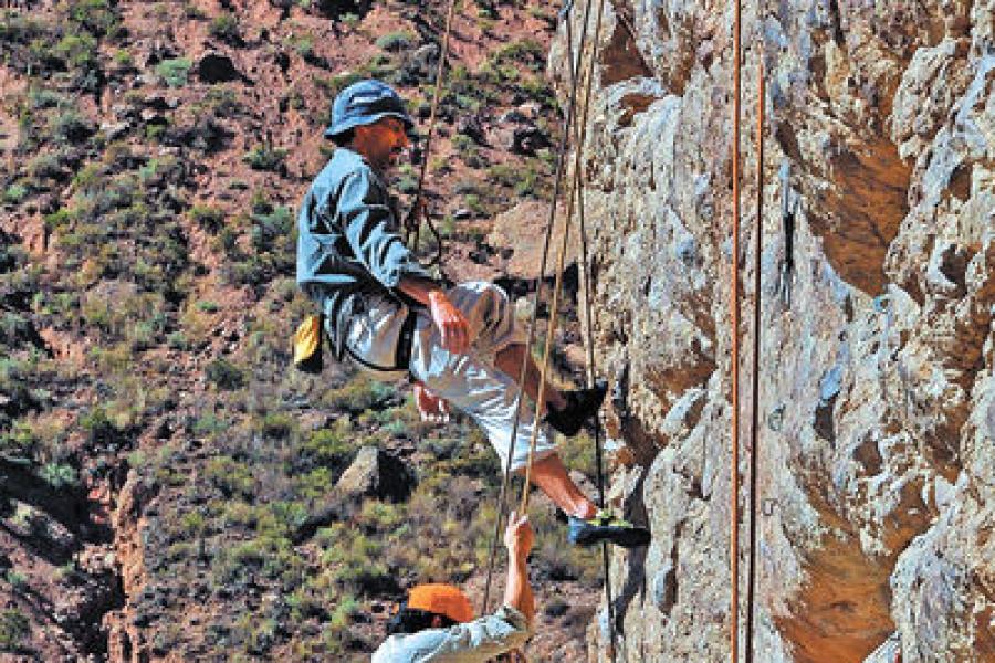 Full Day Climbing to the Rocks
